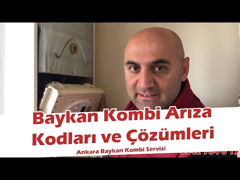 Ankara, İstanbul Baykan Kombi Servisi ve Baykan Kombi Arıza Kodları ve Çözümleri #baykankombi