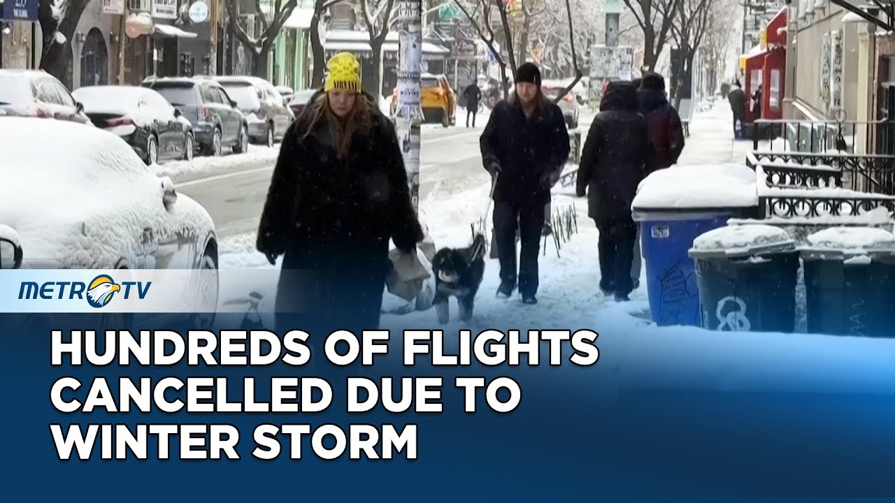 Winter Storm Disrupts Travel with Hundreds of Flights Canceled Across ...