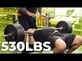 530LB BENCH PRESS WITH EDDIE HALL AND NICK BEST