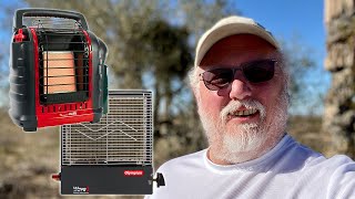 Mr Heater Buddy vs Olympian Wave Heaters - Best for Van or RV Life?