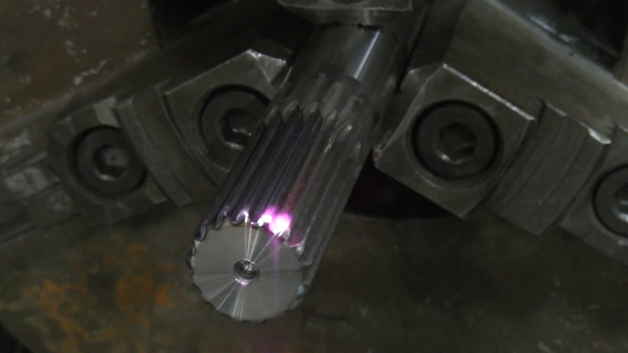 Laser Heat Treating Splined Shaft YouTube