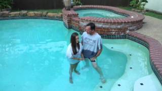 Katelyn  gets  baptized