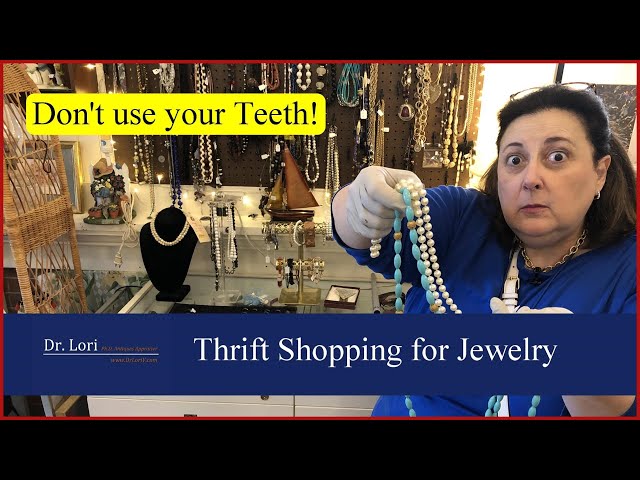 Valuing Antique & Costume Jewelry - Find at Thrift Stores by Dr. Lori 