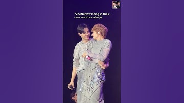 Zee, you want to kiss your baby? 🤭😘 #zeenunew #zeepruk #nunew #zonzon