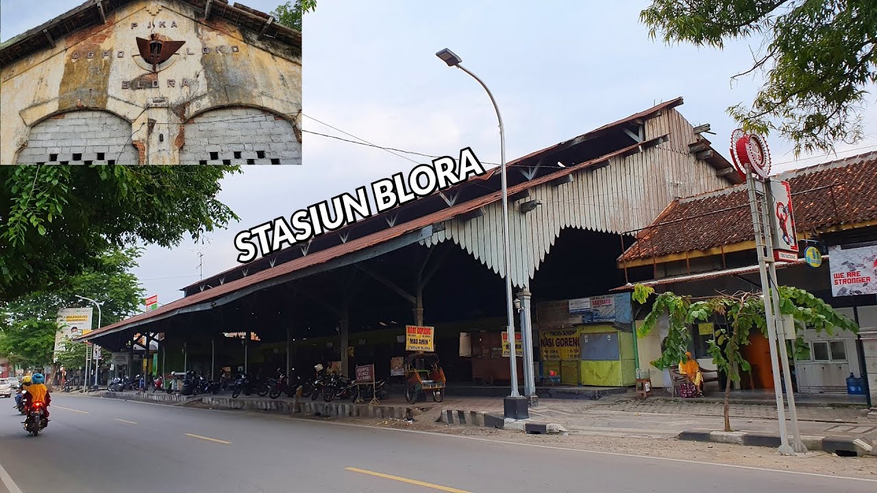 DIPO LOKOMOTIF & STASIUN BLORA YANG MEGAH NAMUN TINGGAL KENANGAN !