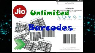 How to Generate Unlimited Reliance Jio 4G Barcode from PC | 100% working screenshot 1