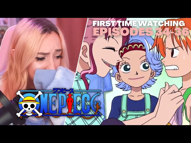 NAMI X NOJIKO) ONE PIECE - EPISODE 34 - EAST BLUE - REACTION 