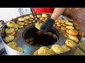 Taiwanese Traditional Pastry Making Master / 碳烤燒餅製作達人(蟹殼黃) - Taiwanese Street Food