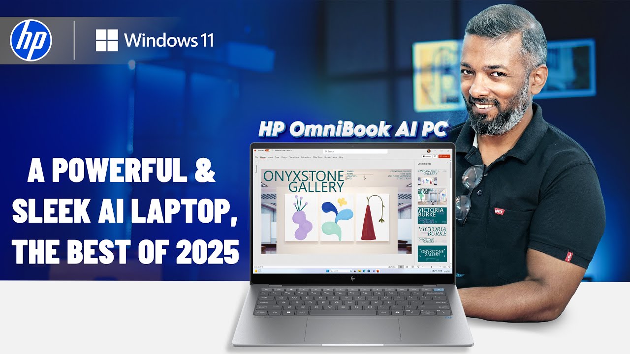 A powerful and sleek AI Laptop, the best of 2025 