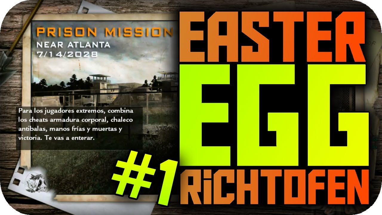 richtofen easter egg custom zombies prison mision easter egg richtofen 1 richtofen easter egg custom zombies prison mision easter egg richtofen 1