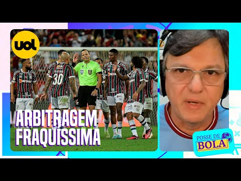 O ÁRBITRO DO FLA-FLU ERA UM FANTOCHE DO VAR. OS DOIS TIMES SAÍRAM INSATISFEITOS, DIZ MAURO CEZAR