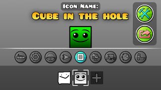 Si pudieras crear tus propios iconos en Geometry Dash