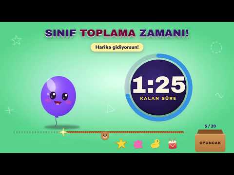 ⏰ 2 DAKİKADA SINIF TOPLAMA! 🧹 | EĞLENCELİ GERİ SAYIM