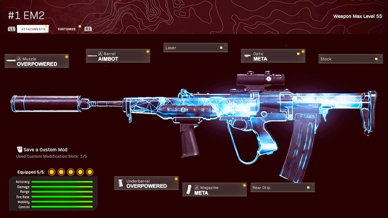 WARZONE TOP 5 META ASSAULT RIFLE CLASS SETUPS! (Best Loadouts Warzone Season 6)