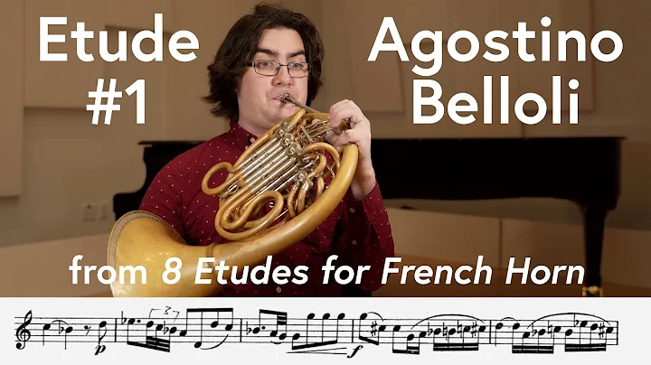 Agostino Belloli, Etude #1 from "8 Etudes for Fren...