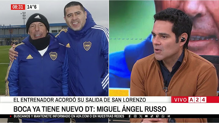 📢 MIGUEL ÁNGEL RUSSO VUELVE A BOCA COMO DT ⚽