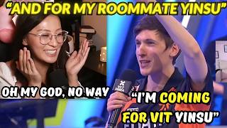 Yinsu Reacts To Her "ROOMMATE" FNC Boaster Mention Her In His Interview