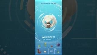 Shiny Cottonee &amp; Whimsicott! #shinypokemon #pokemon #pokemongo #cottonee #pokeshorts #mybirthday