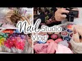 BIG Update! Organization, Filming for YouTube & Amazon Haul! | Nail Studio Vlog! | (2020)