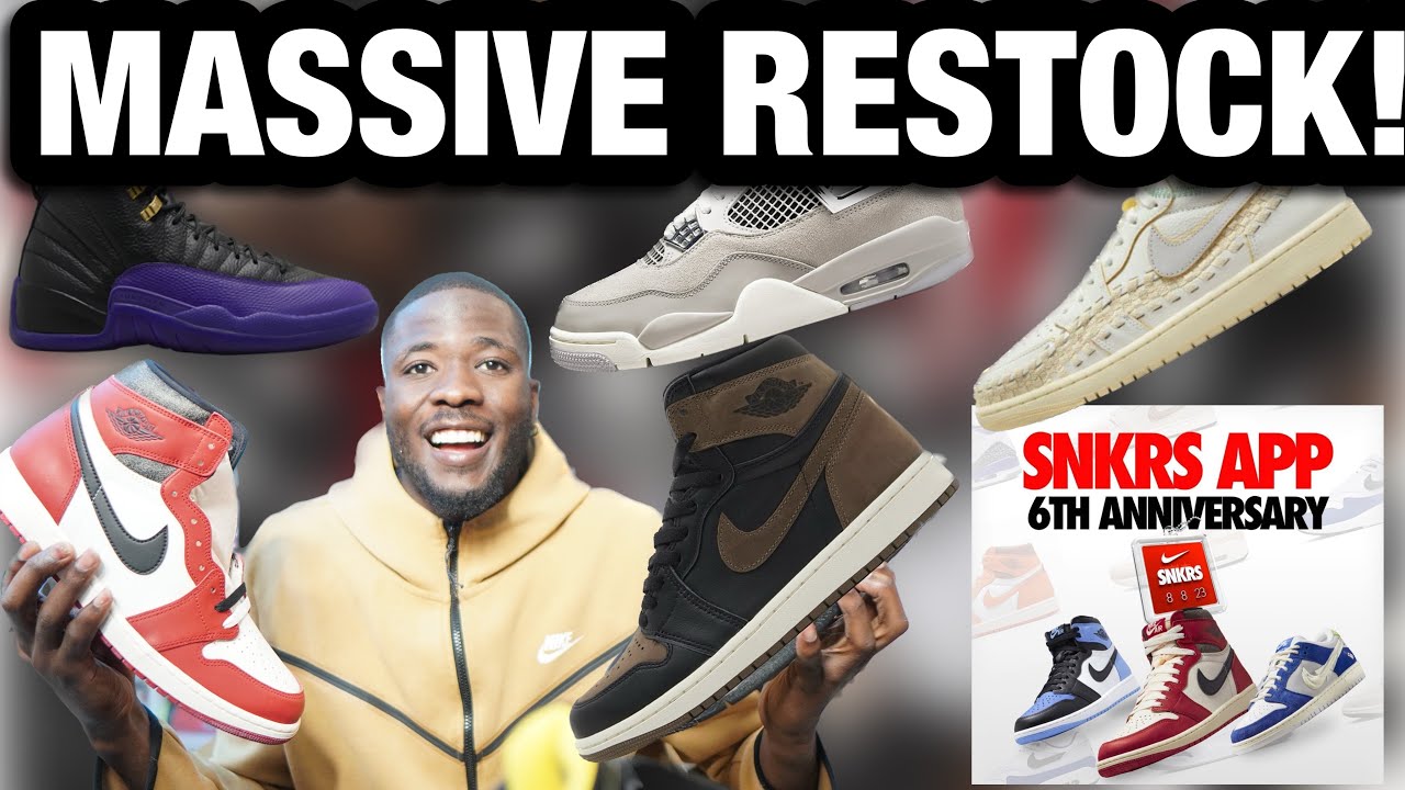 MASSIVE RESTOCK SOON! AIR JORDAN 1 LOST & FOUND UPDATE! CRAZY HEAT ...