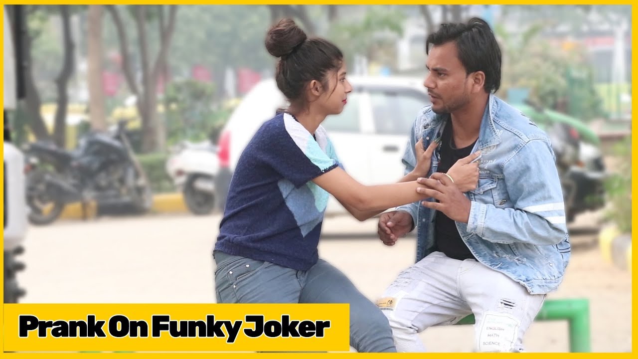 Prank On Funky Joker By Simran kaushik | Desi Girl