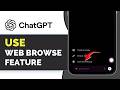 ChatGPT Web Browsing Not Working? How To Use Web Browsing Feature (2026 Guide)