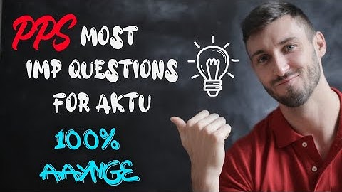 Programming for Problem Solving (PPS) 2025 | 100% Important PYQs 🔥 | Maths by Harsh Bhaiya#aktu