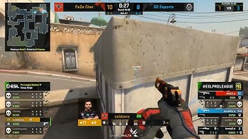 coldzera deagle ace with 1v3 clutch vs. G2 | ESL PRO LEAGUE SEASON 11 EUROPE