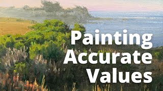 But accurate to what? A photo, life, OR what your painting needs.