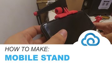 3D Printing and Assembling a Universal Mobile Arm Stand using Cloud3DPrint