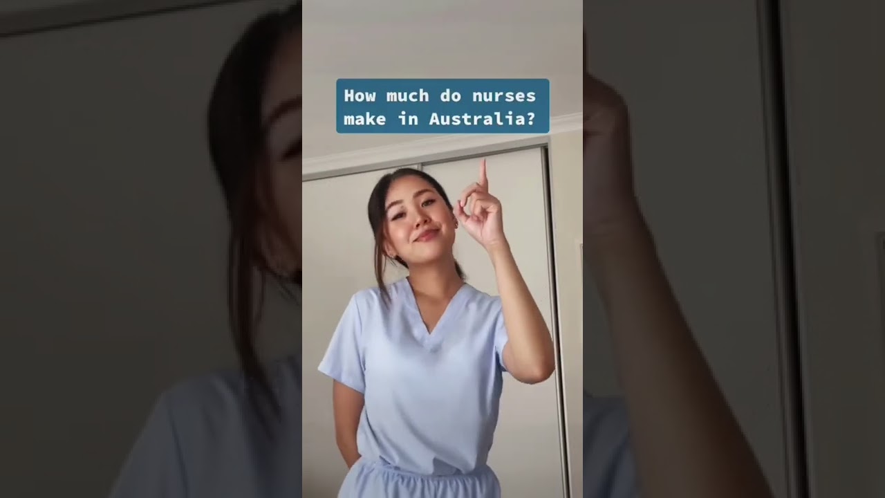 How Much Money Nurses Make In Australia? #Shorts #Youtubepartner