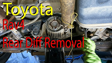 How to Remove Toyota Rav4 Rear Differential