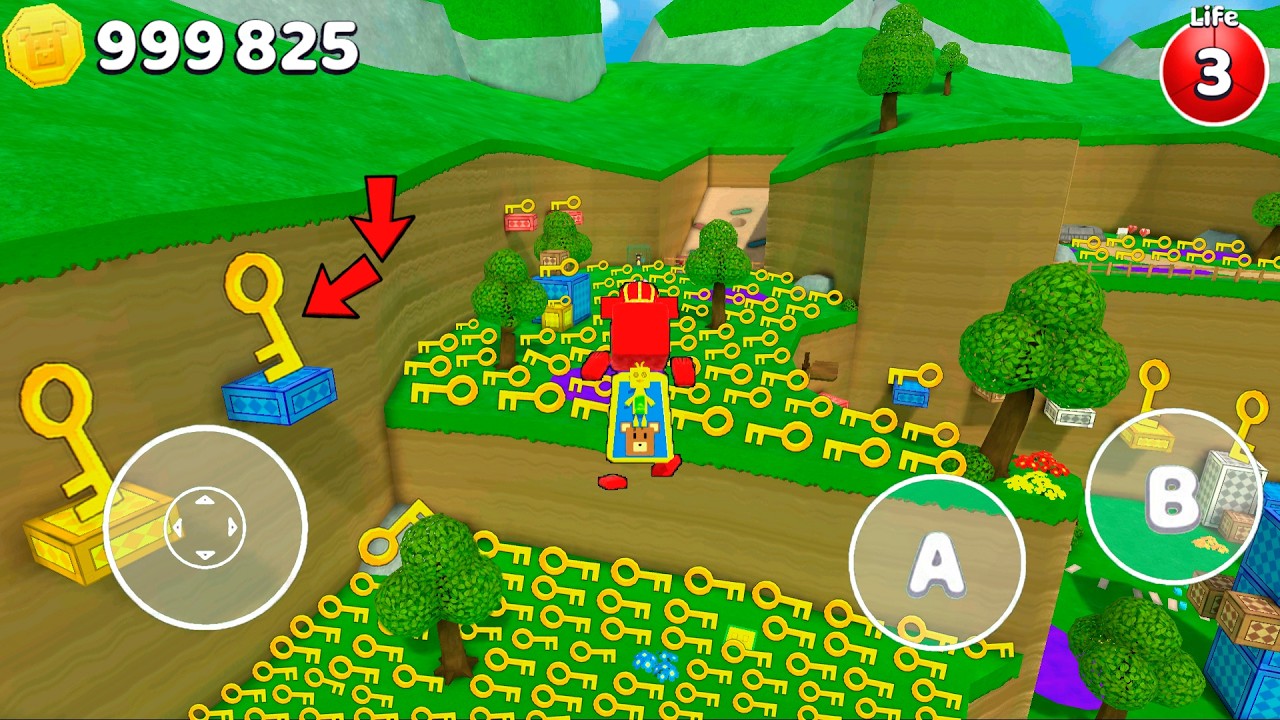 KEYS PLACE? | Super Bear Adventure