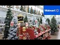 CHRISTMAS SECTION AT WALMART - CHRISTMAS TREES DECORATIONS ORNAMENTS HOME DECOR SHOPPING