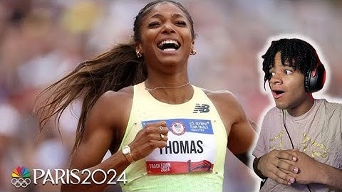 Gabby Thomas VICTORIOUS in the 200m; Sha'Carri Richardson just misses Olympic spot