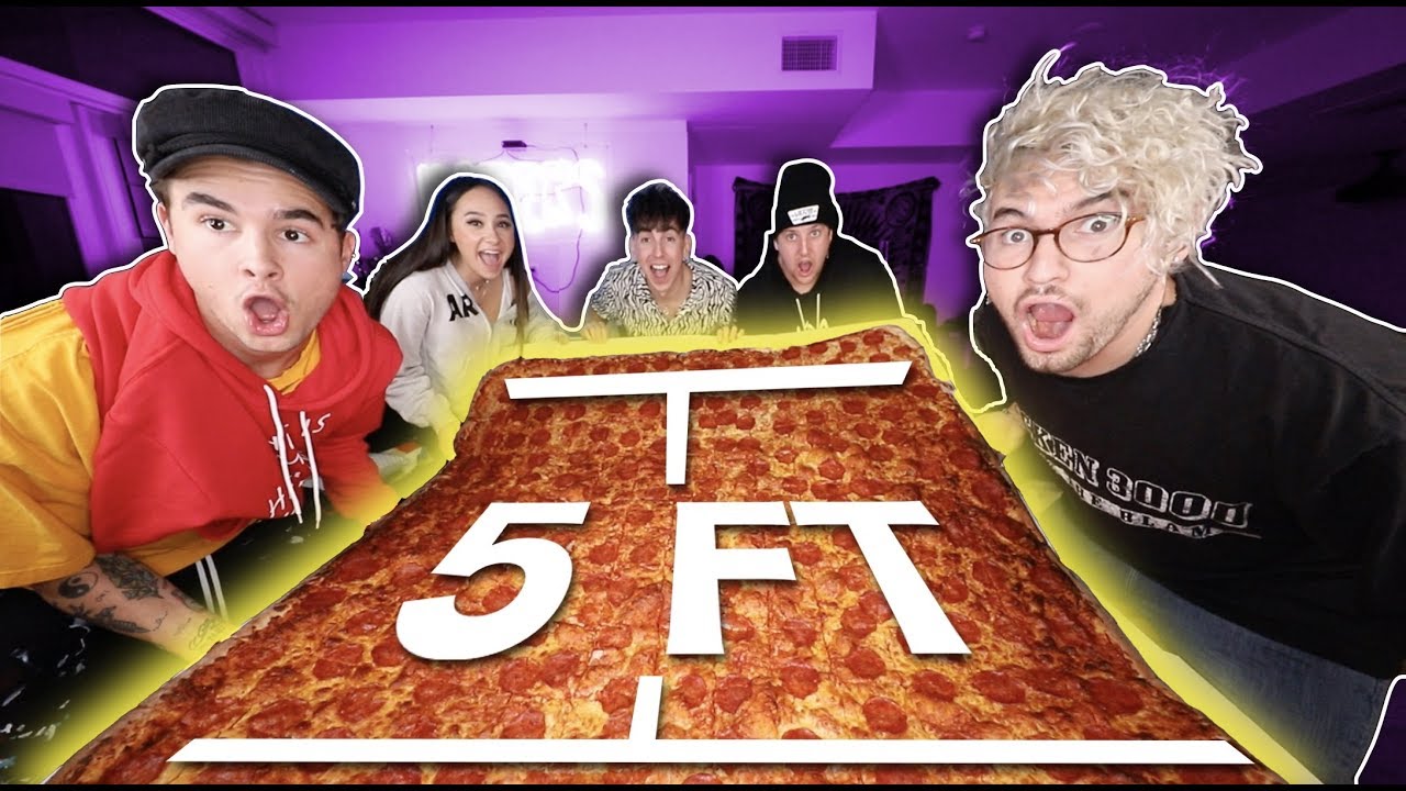 jcp coupons EATING WORLD'S LARGEST PIZZA (MUKBANG W/ EX-ROOMMATES)