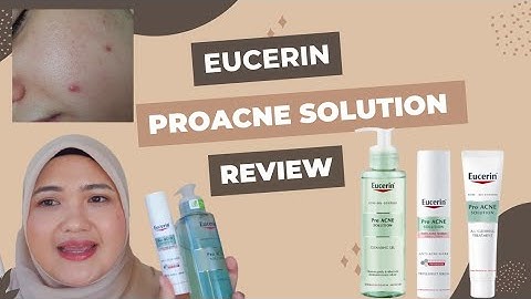 Eucerin pro acne solution toner review