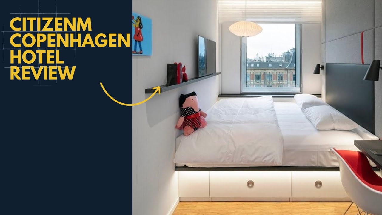 CitizenM Copenhagen Radhuspladsen Hotel Room Tour