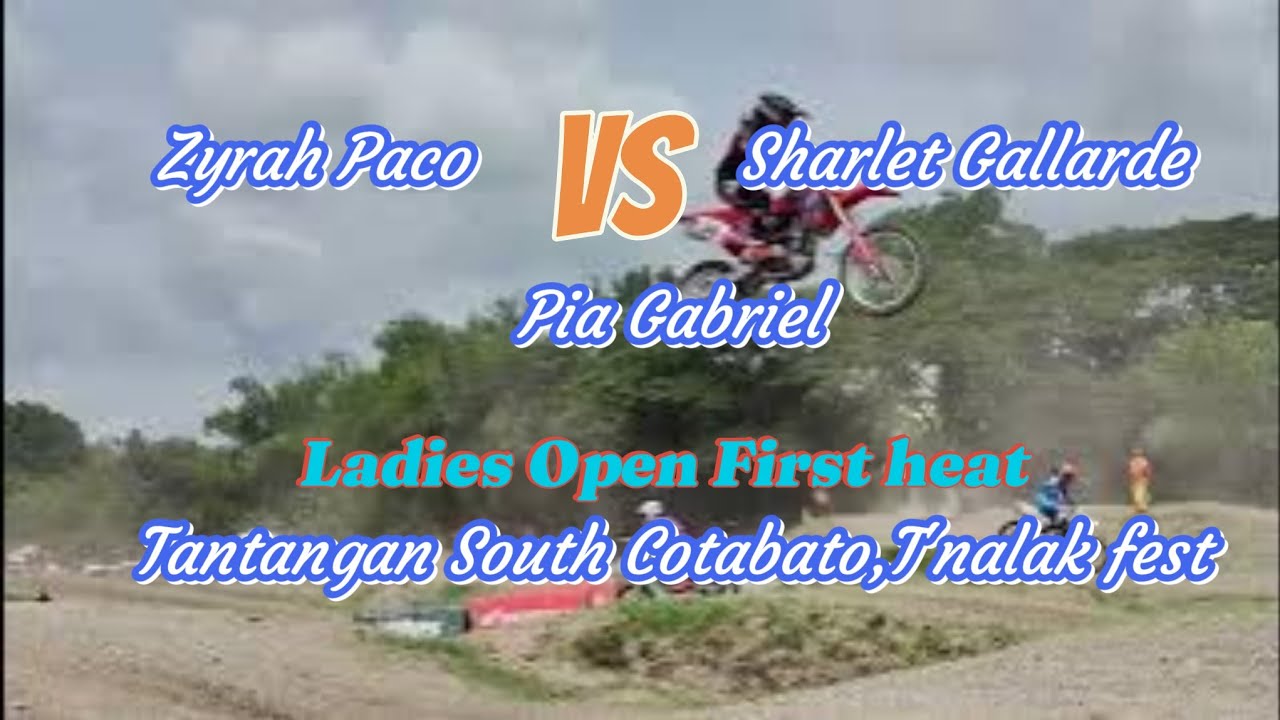 Zyrah Paco🆚Sharlet Gallarde🆚Pia Gabriel.Ladies Open First heat.Tantangan South Cotabato,T'nalak fest