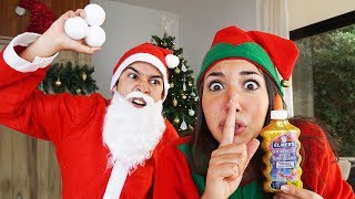 TROVA GLI INGREDIENTI DELLO SLIME NASCOSTI DA BABBO NATALE CATTIVO!