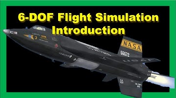 Six Degree of Freedom 6-DOF Aircraft Flight Simulation Tutorial - Introduction - Section 1.1
