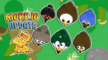 MOPE.IO INSANE NEW UPDATE // NEW RESKINS AND ARENA // NEW HIDING HOLE