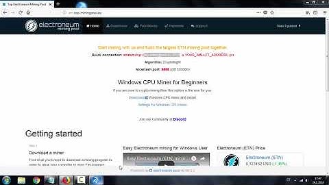 Easy Electroneum mining for beginners