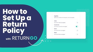 How to Set Up Your Return Policy with ReturnGO: A Step-by-Step Guide