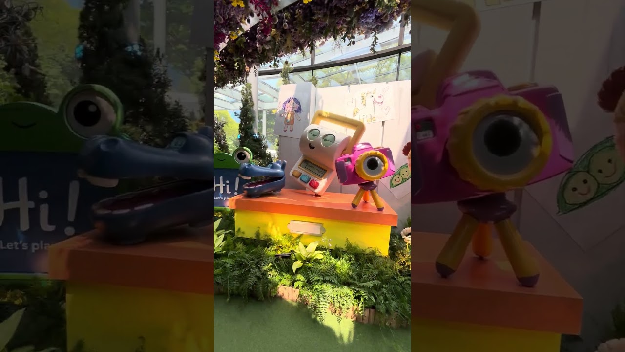 Toy Story at Floral Fantasy at Gardens by the Bay, Singapore. #disney