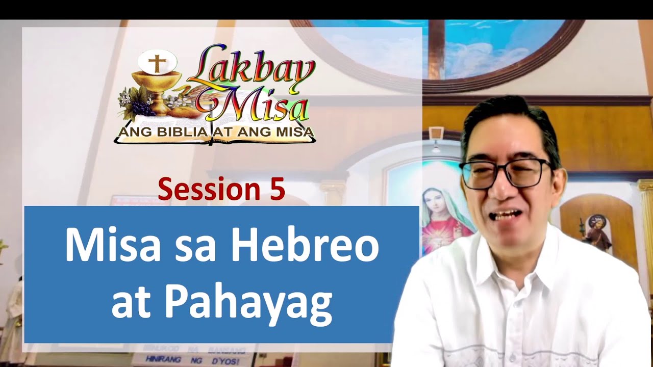 5a Misa sa Hebreo at Pahayag