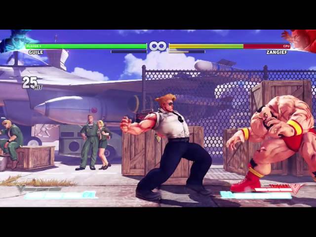 Ultra Street Fighter IV : Guile 18 Hits Combo on Make a GIF