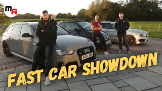 AMG vs 595 Abarth vs RS4 - Real World Test