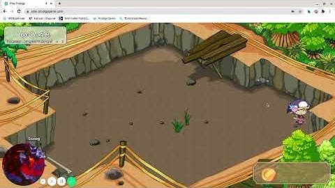 How to dig in Dyno Dig Oasis.