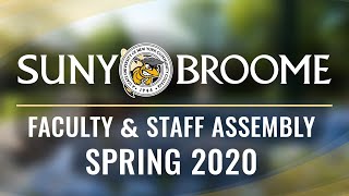 Spring 2020 Faculty/Staff Assembly